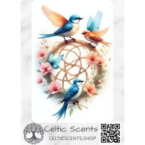 Celtic Knot Magnetic Bookmark, Laminated with Strong Magnet, Decorative Bookmark